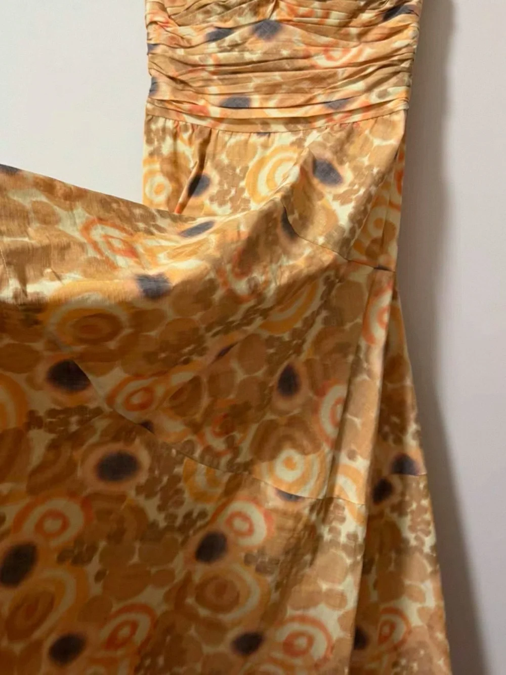 ALEXIS  Imilia Printed Cotton-Blend Gown, L - Picture 6 of 10